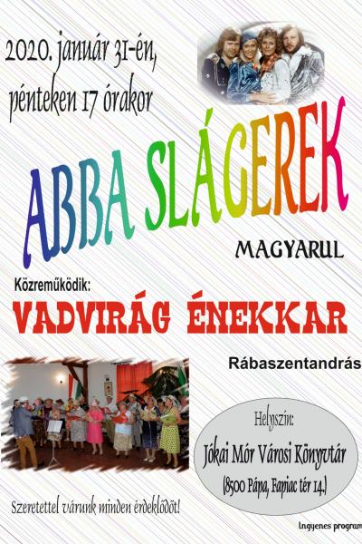 Abba slágerek magyarul