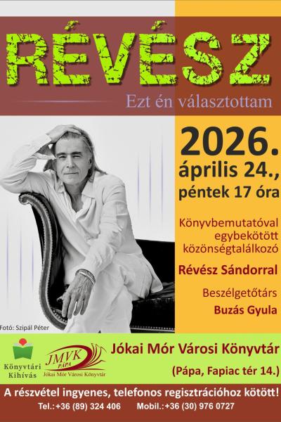 Révész Sándor könyvbemutató