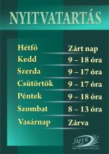 Nyitvatartás